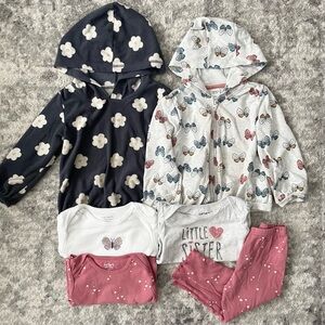 24 month girls Carter’s Bundle, Hoodies, Shirts, Pants